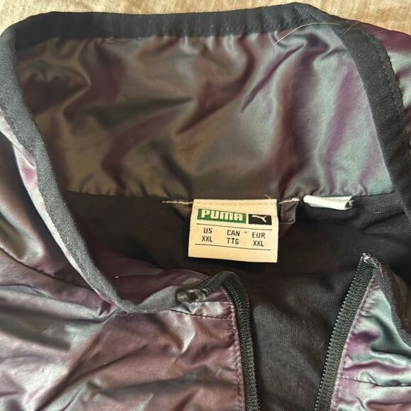 Men's Puma Iridescent Windbreaker Jacket - XXL - Picture 2 of 5